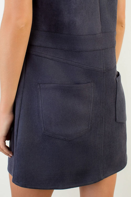 The Seyla Suede Dress