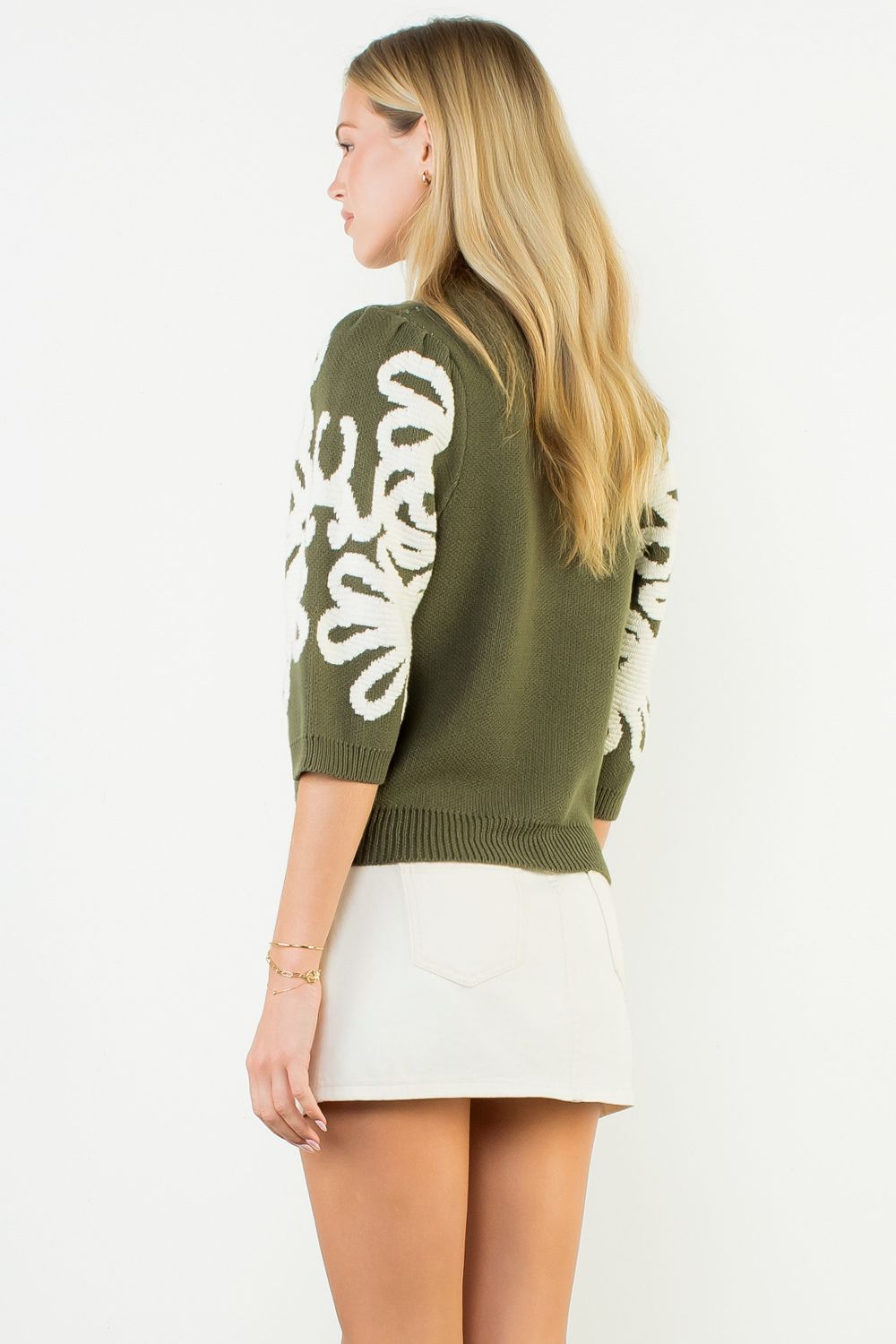 The Elle Embroidered Sweater