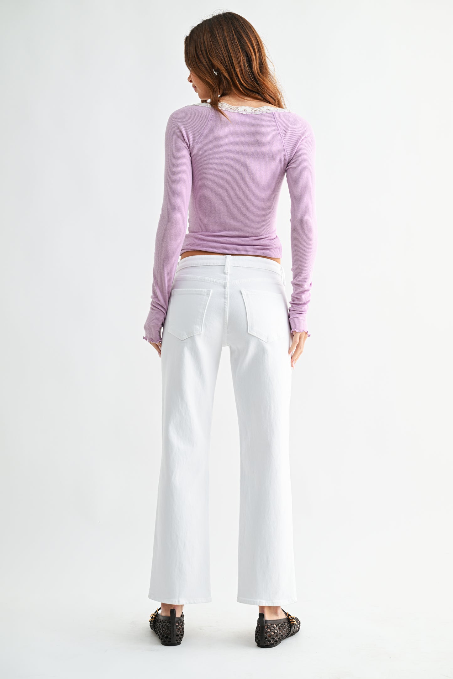 Just Black/ MR Stretchy Straight Jean