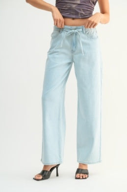 JBD/ Drawstring Wide Leg/ FINAL SALE