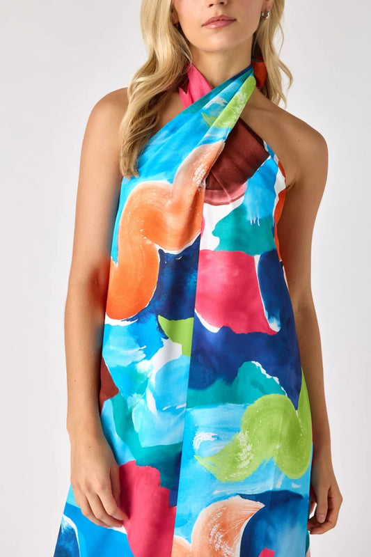 CROSBY/ The Cleo Dress/ Splashy/ FINAL SALE