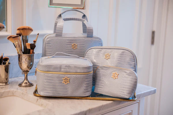 The Ibiza Small Pouch/ Baby Blue EC