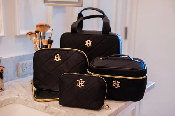 The Ibiza Small Pouch/ Black Nylon