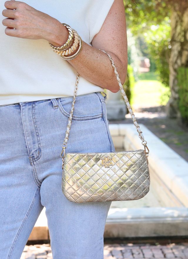 The Livi Quilted Crossbody