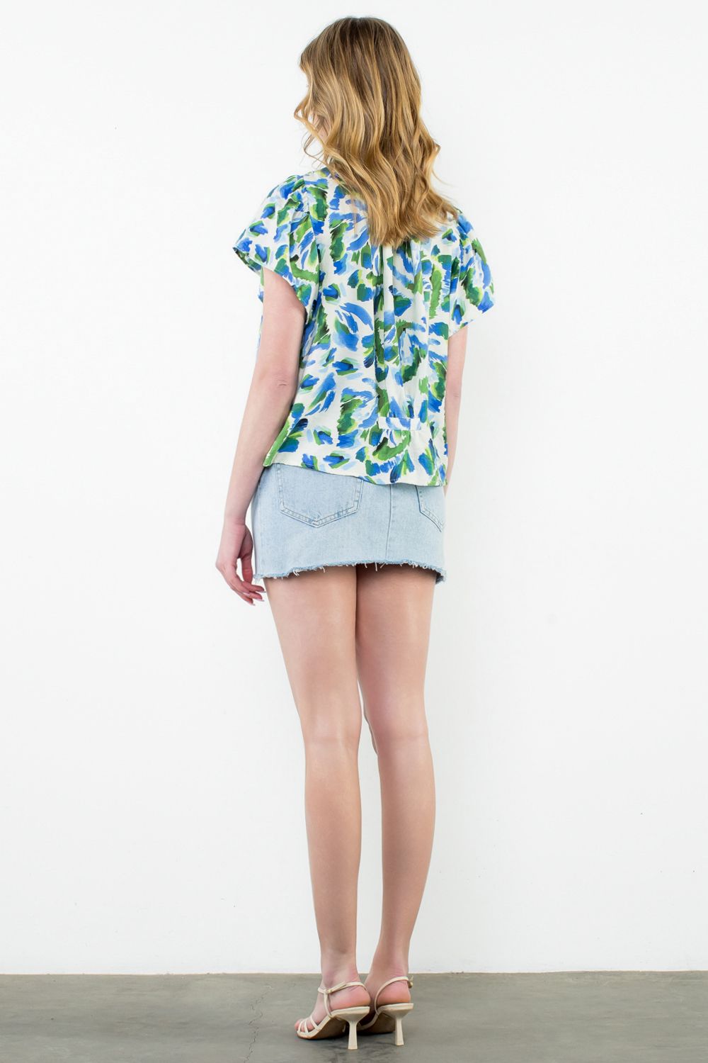 The Farley Flutter Top