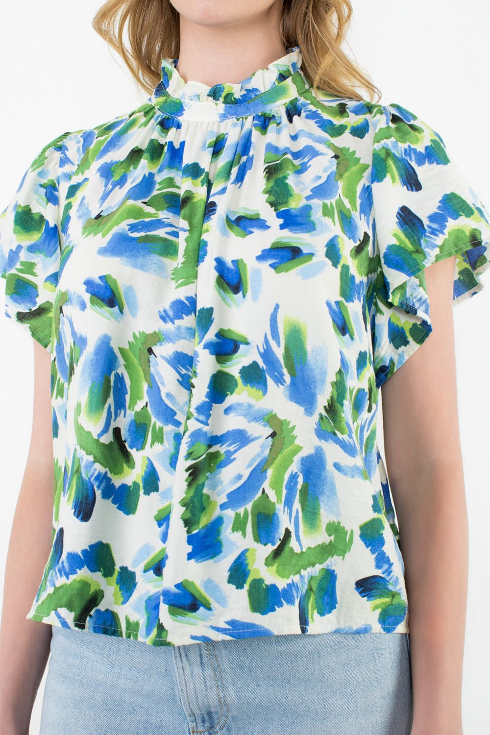 The Farley Flutter Top