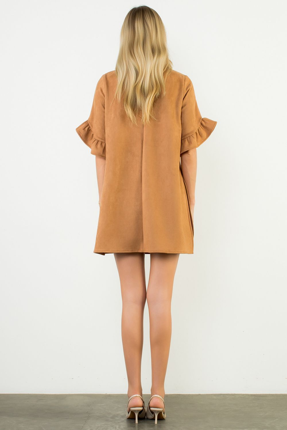 The Rover Suede Romper