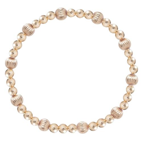ENewton Dignity Sincerity Pattern 6mm Bead Bracelet