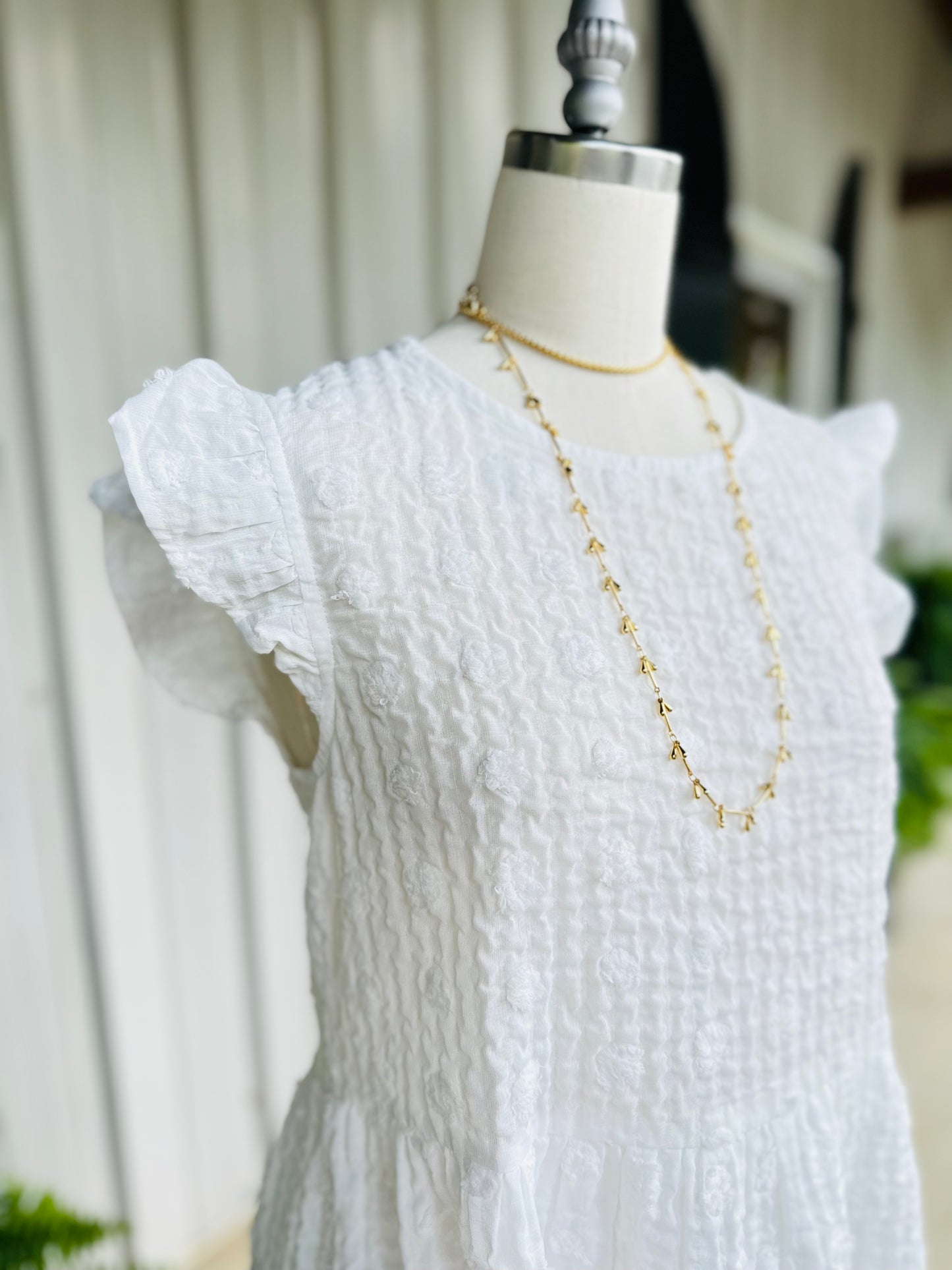 The Sharon Swiss Dot Dress/FINAL SALE