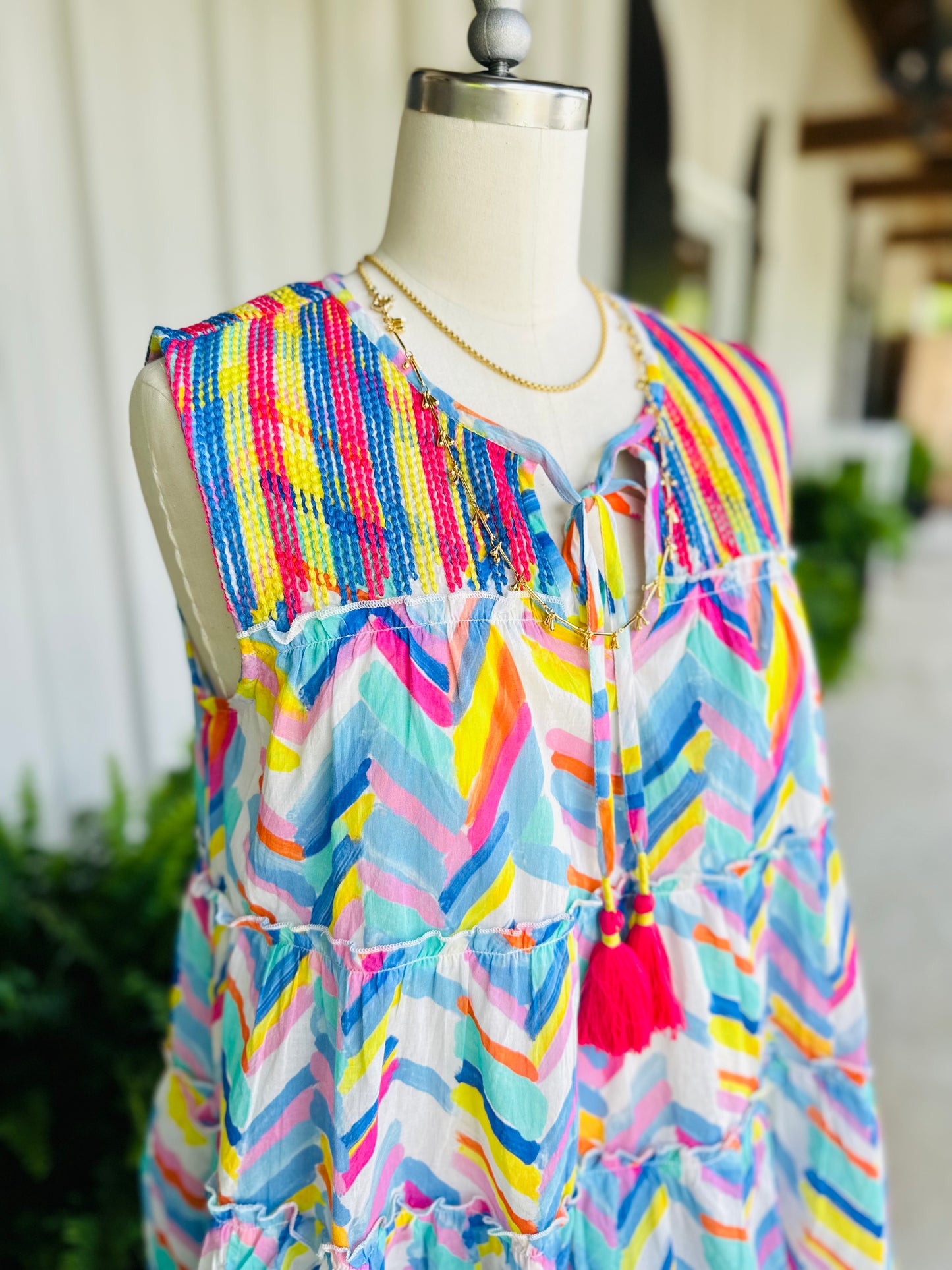 Ivy Jane/ Rain Stitched Top/FINAL SALE