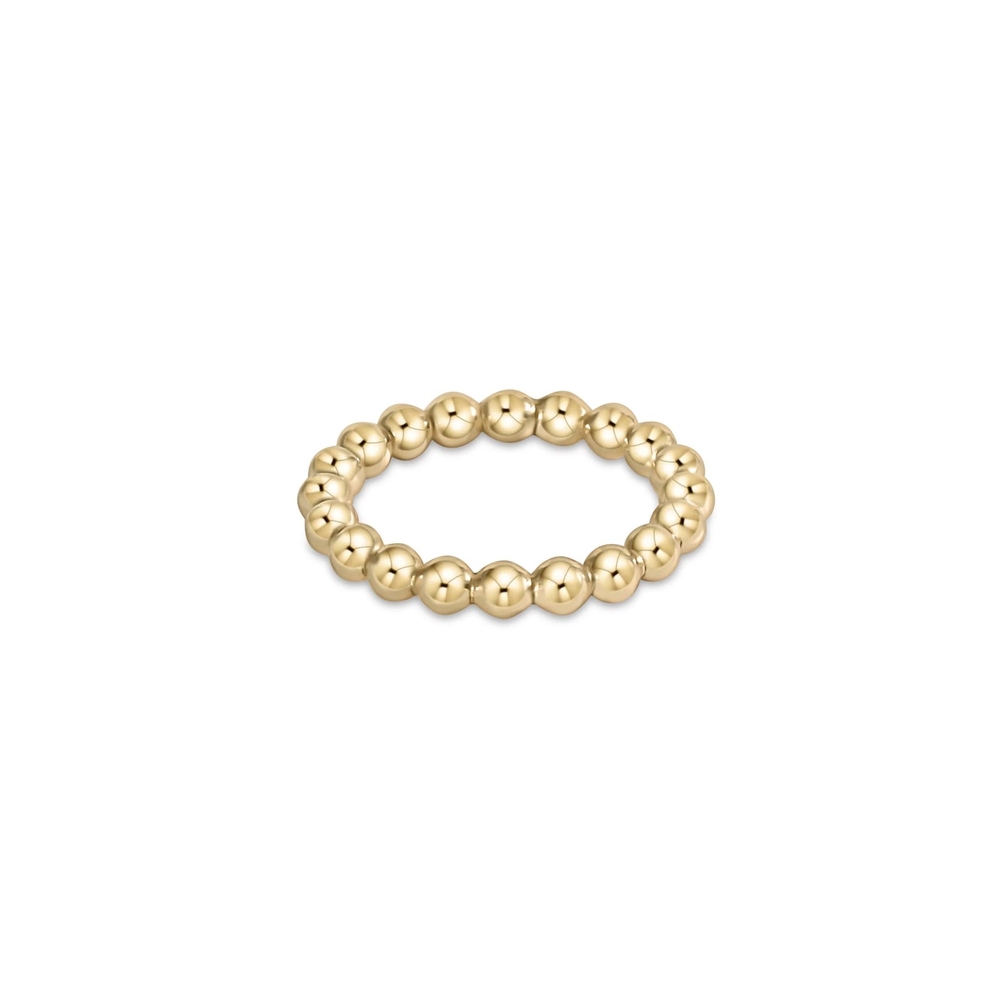 ENewton/ Classic Gold 3MM Bead Ring
