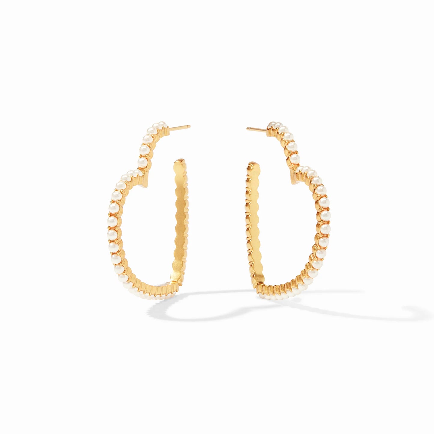Julie Vos/Emse Heart Pearl Hoop