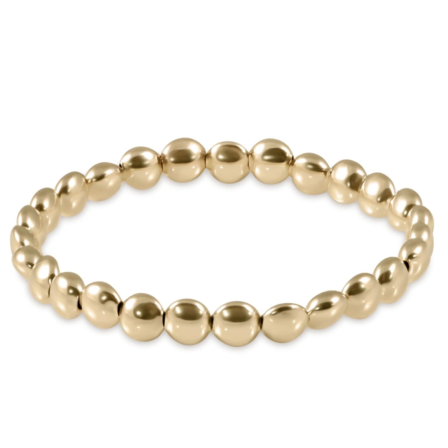 ENewton/ Honesty Gold 6mm Bead Bracelet