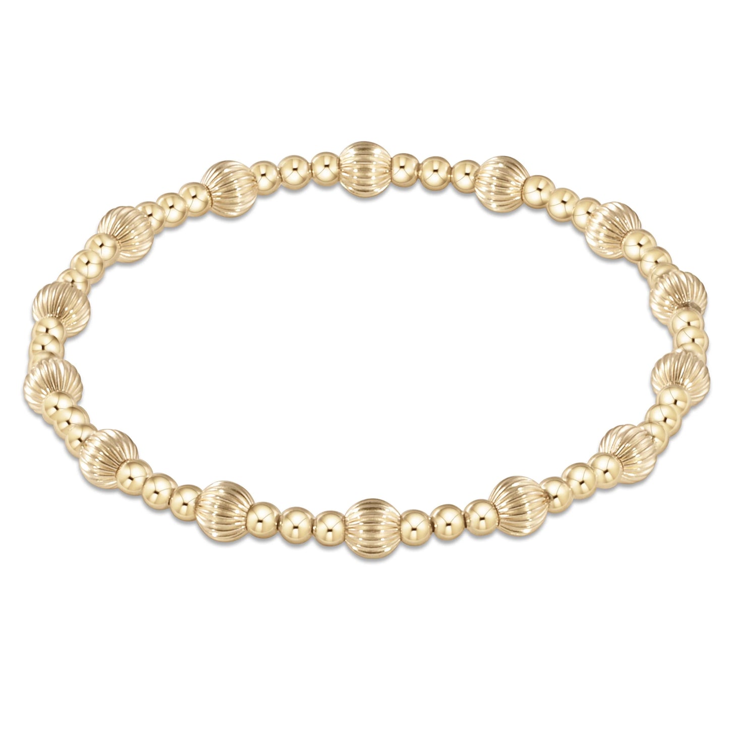 ENewton/ Dignity Sincerity Pattern 5MM Bead Bracelet