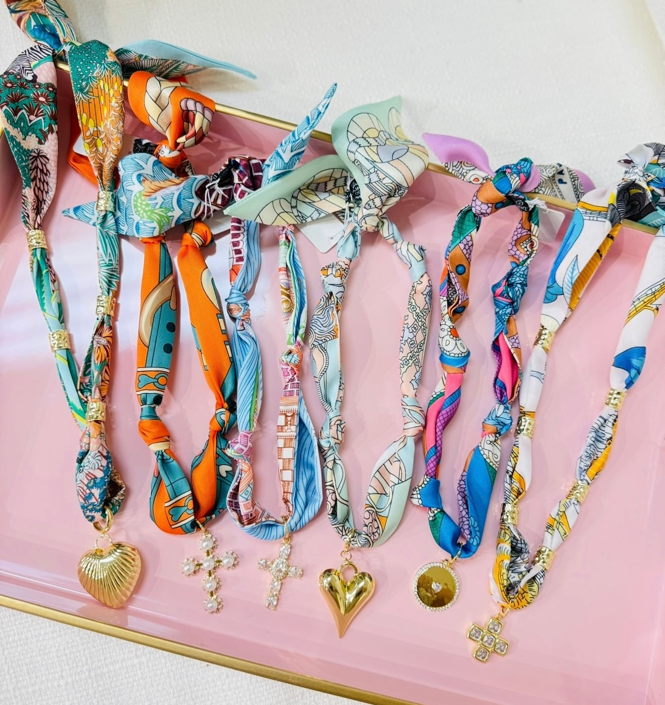 Scarf Necklaces