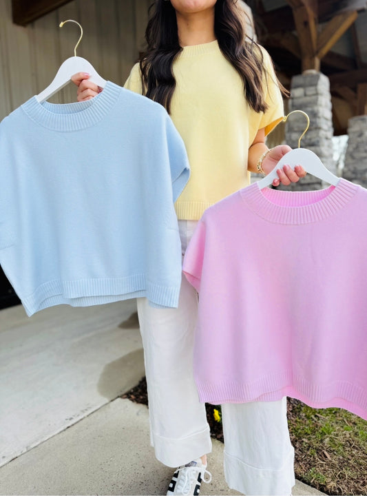 The Dennie Drop Shoulder Sweater