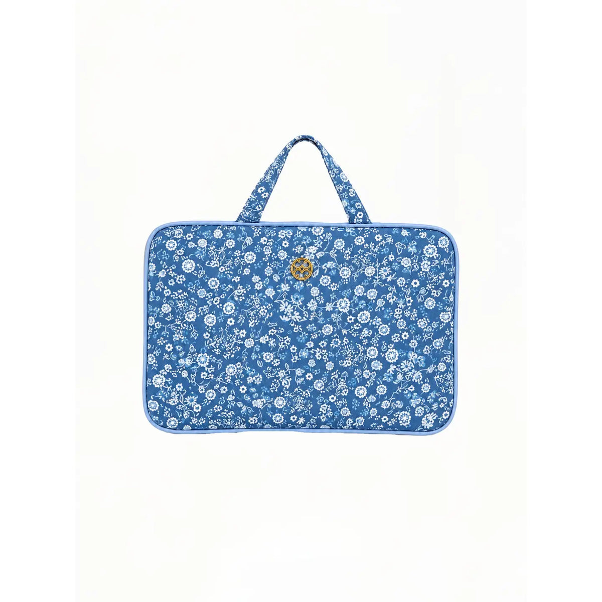 MS/ The Toiletry Cosmetic Bag/ Petal Charm Blue