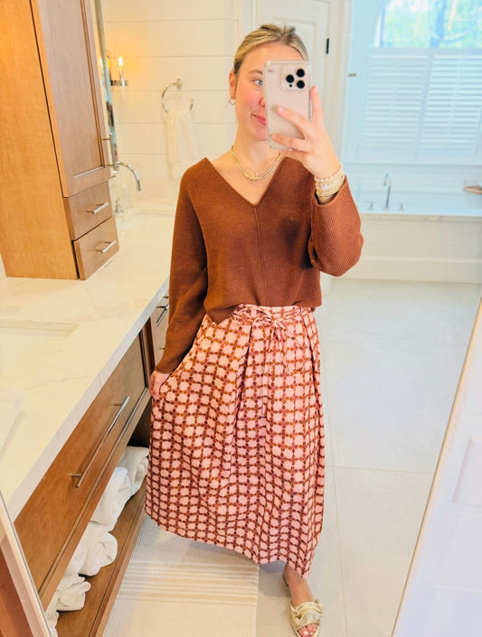 The Paloma Pleated Skirt
