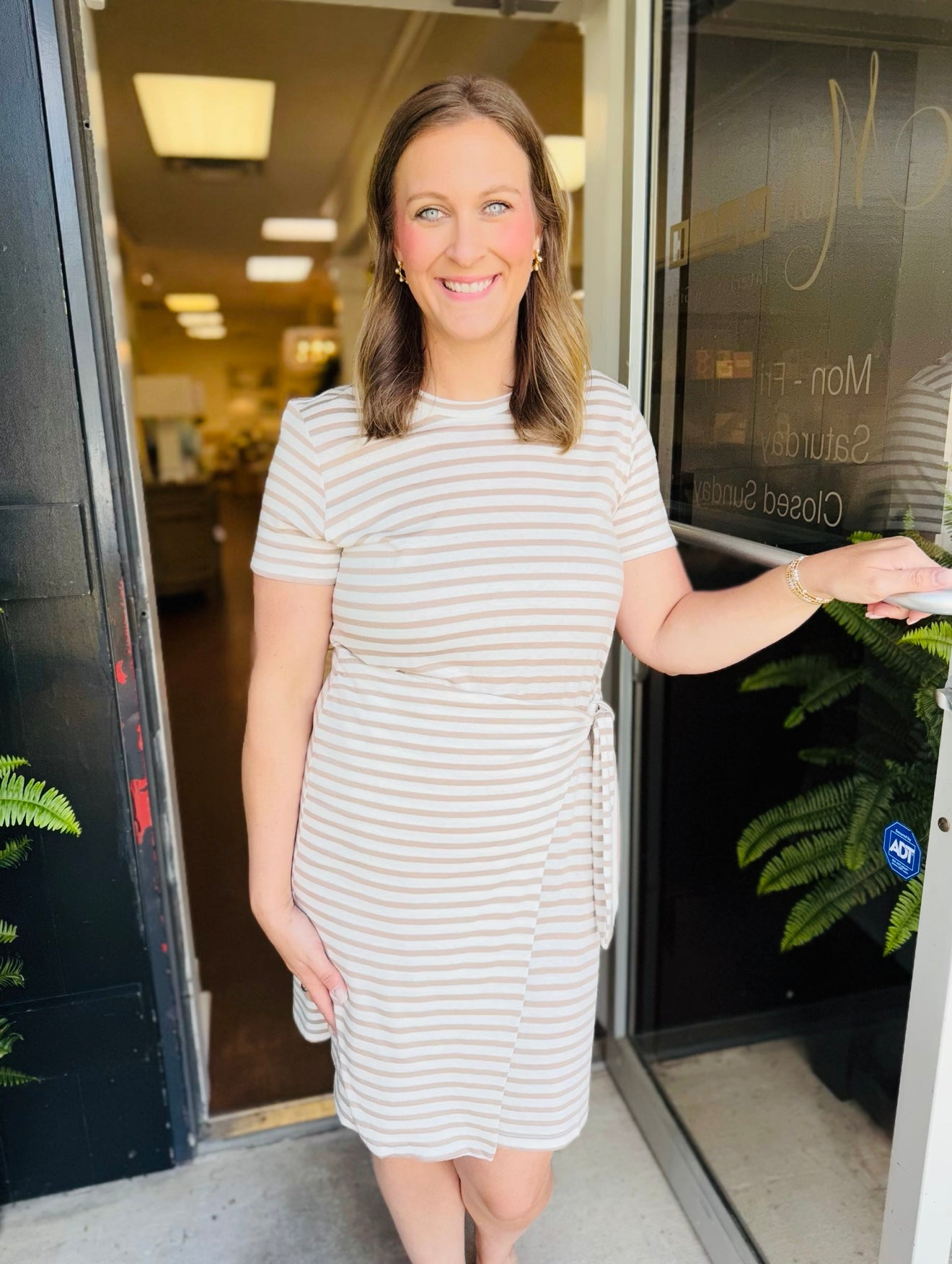 The Walyn Wrap Midi Dress