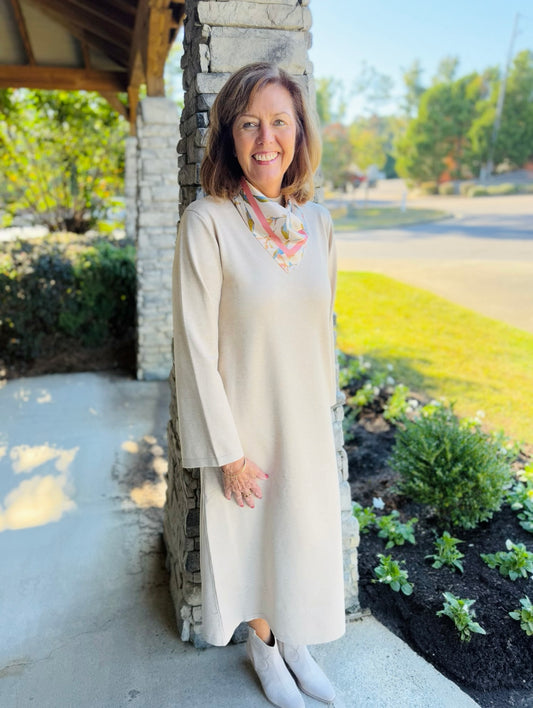 The Shiloh Sweater Dress