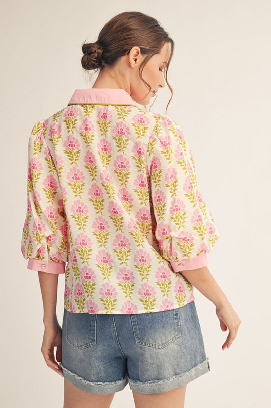 The Lovely Floral Top