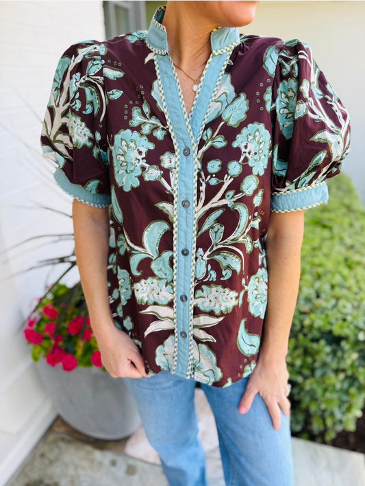 The Franleigh Floral Top
