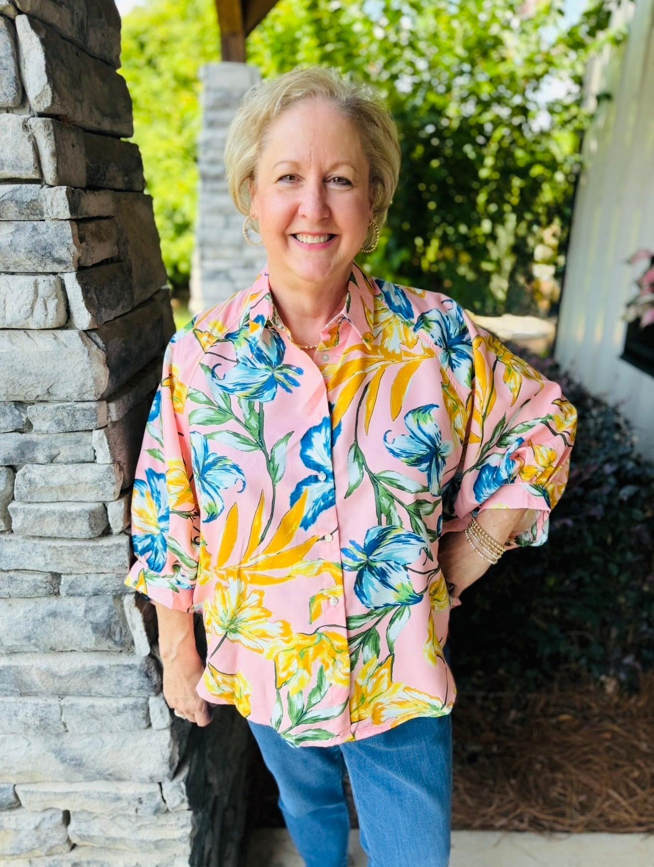 The Fifi Floral Blouse