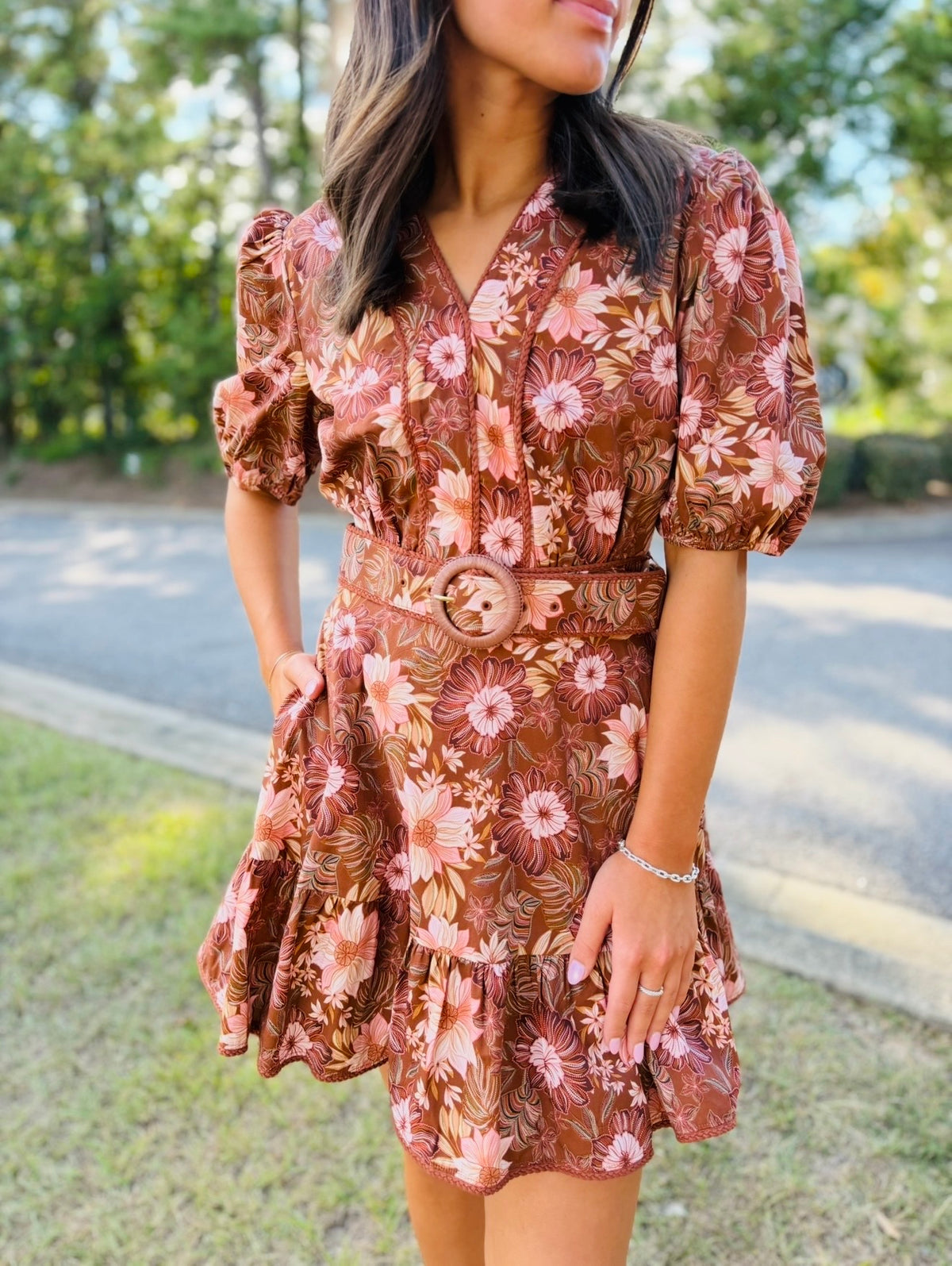 The Beamie Belted Dress