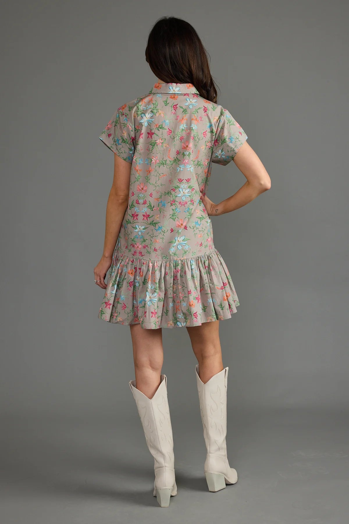 Double A/ The Jenny Dress/ Trellis