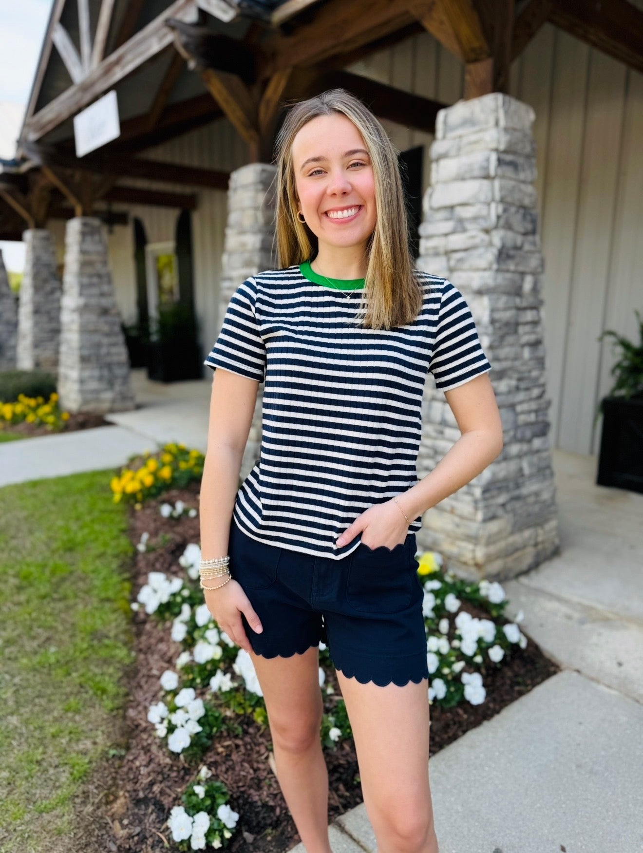 The Scottie Striped Tee