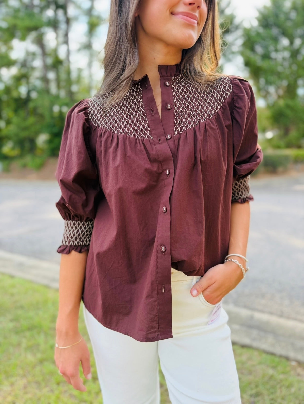 The Emmy Embroidered Top
