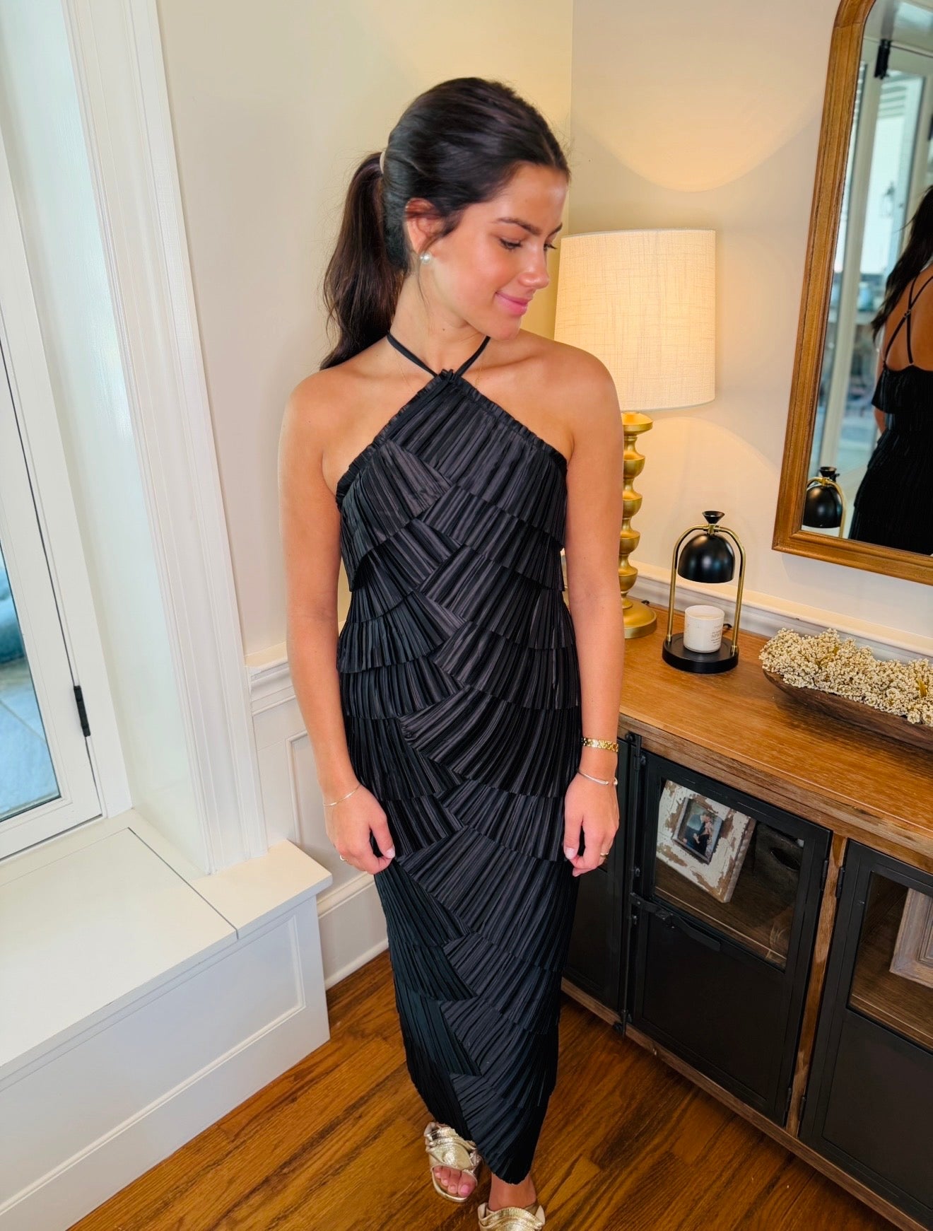 The Paulie Pleated Dress