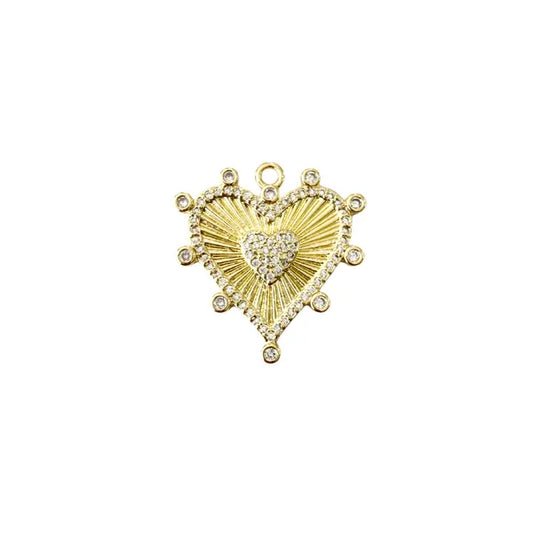 The Carter Heart Charm