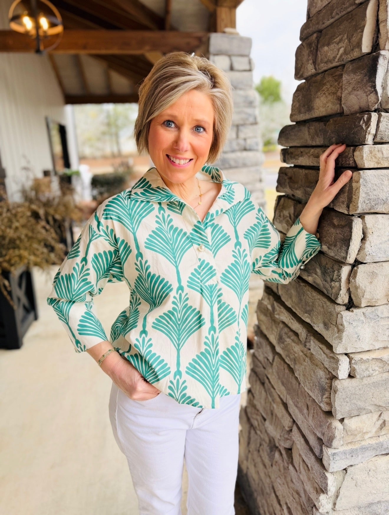 The Pawley Printed Top