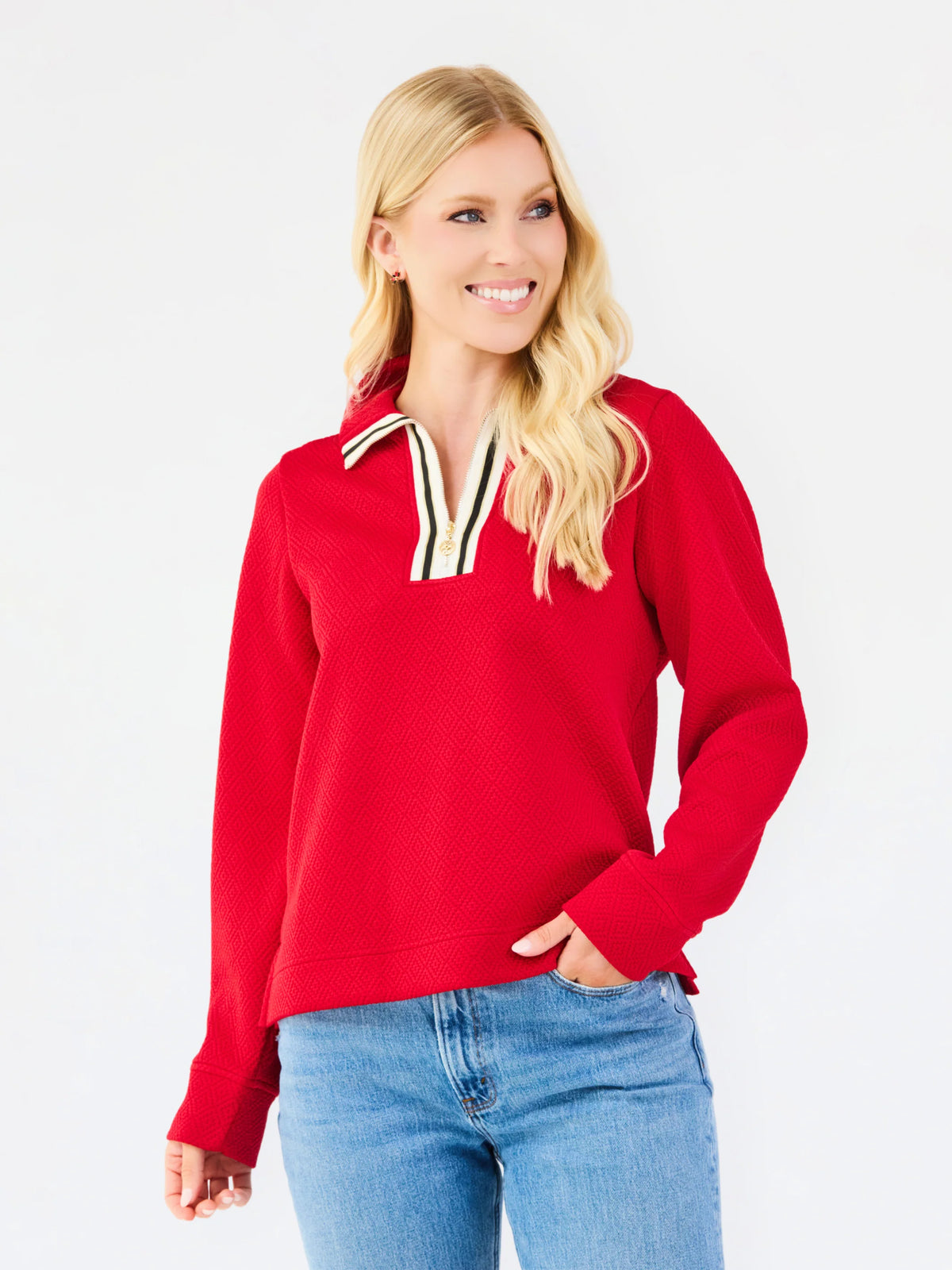 MS/ The Lula Top/ Red+Black