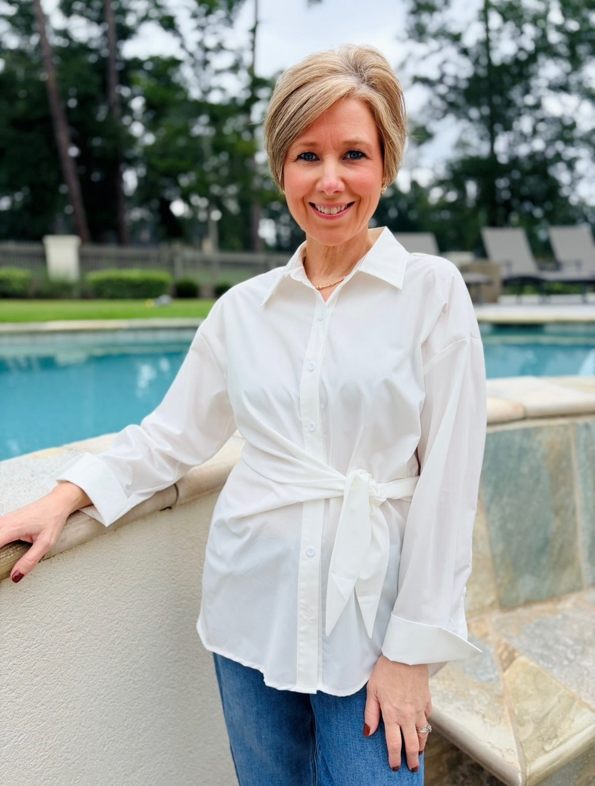 Jade/ The Tilla Tie Tunic