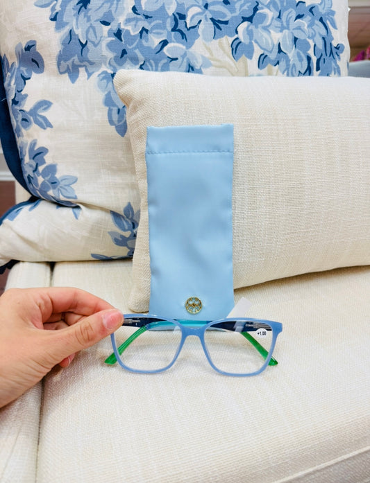The AnneMarie Readers/ Blue Colorblock