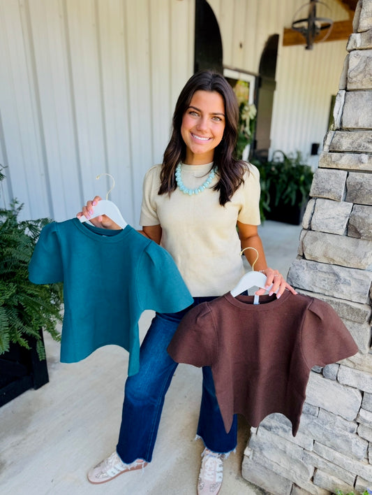 The Pamela Puff Sweater