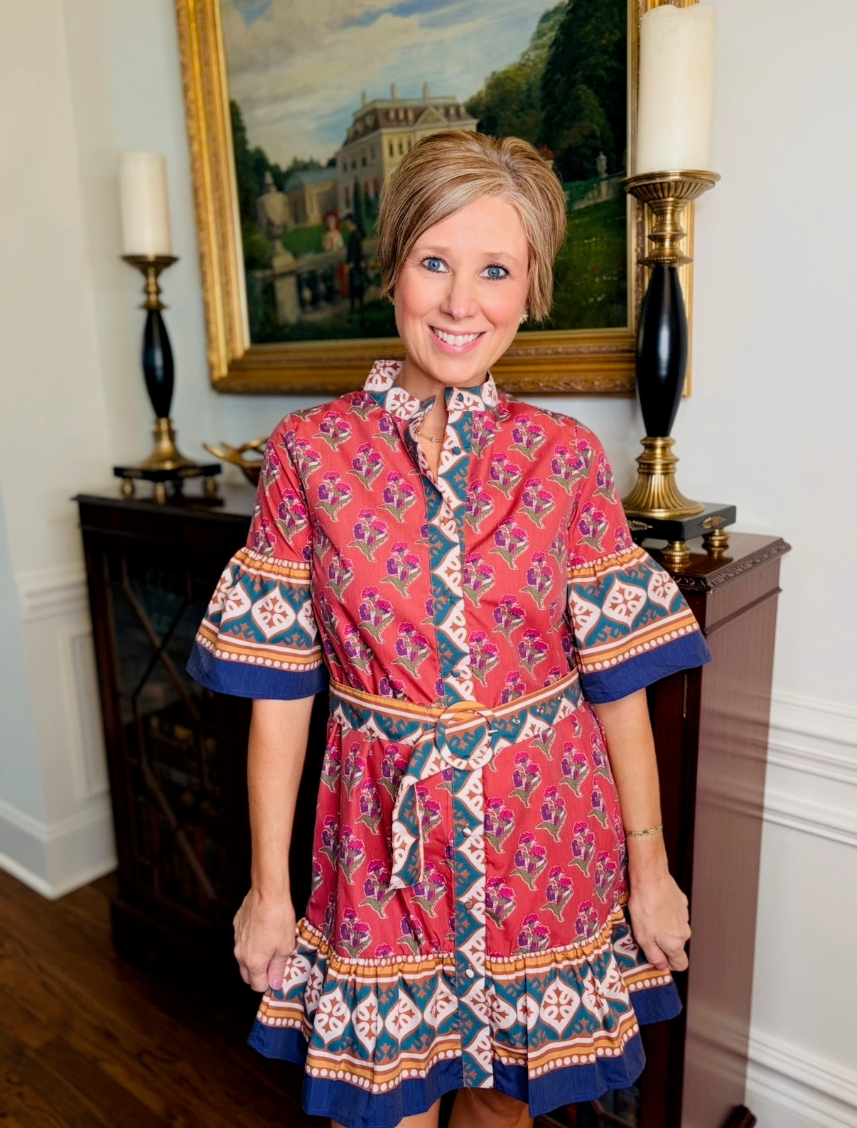 The Cella Contrast Dress