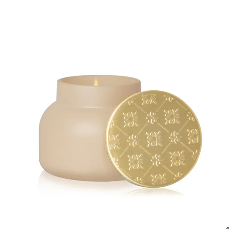 Capri Blue/ Artisan Terrazza Velluto Signature Candle/ Coconut Santal