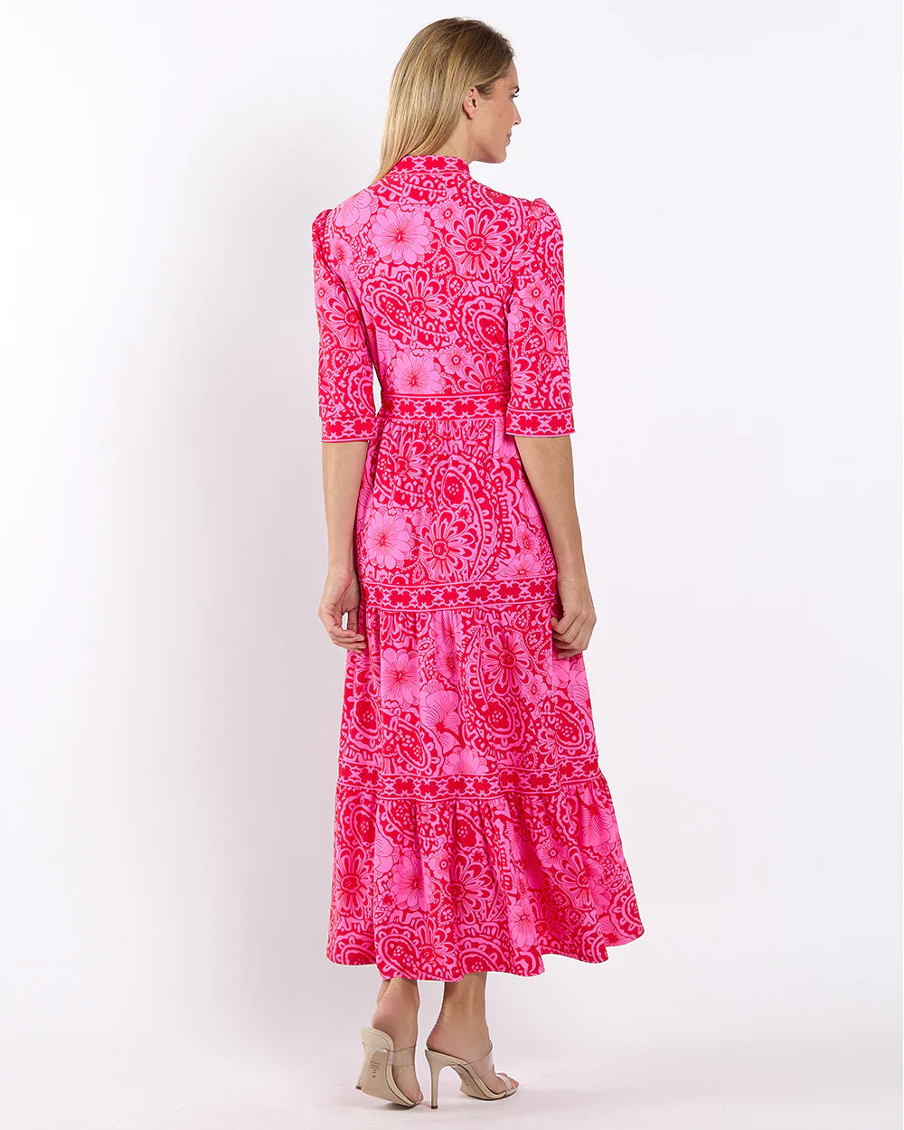 Jude Connally/ The Candy Maxi/ Painted Paisley Red/ FINAL SALE