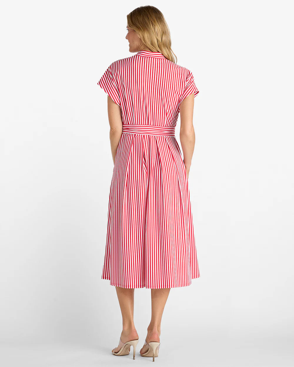 Jude Connally/ The Matilda Dress/ Striped Red