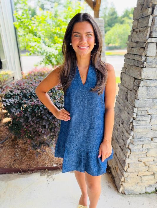 The Teagan Textured Dress