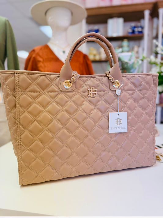 The Melissa Tote Bag/ Latte DQ