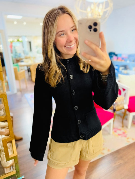 The Brynlee Button Sweater