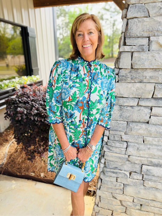 Uncle Frank/ The Sutton Scallop Dress