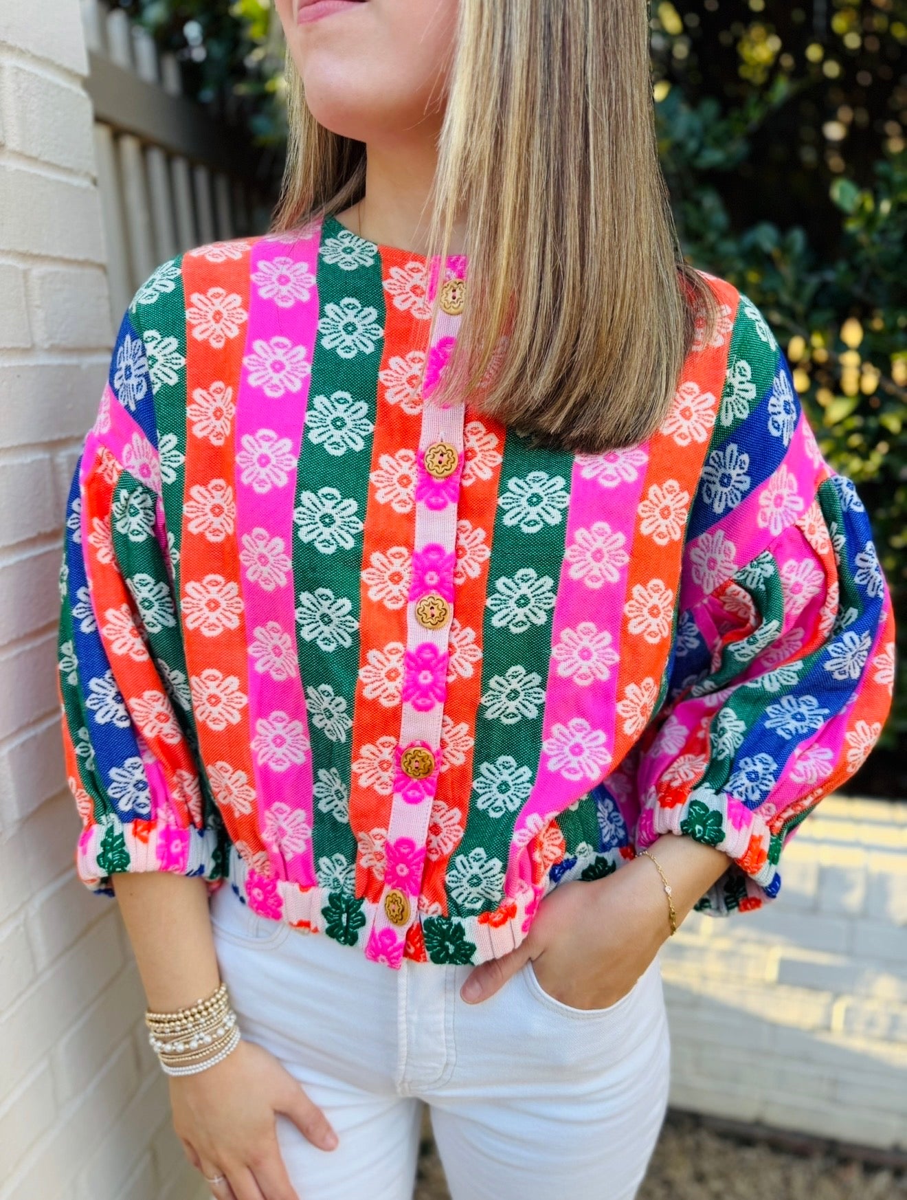 Ivy Jane/ Rainbow Daisy Jacket