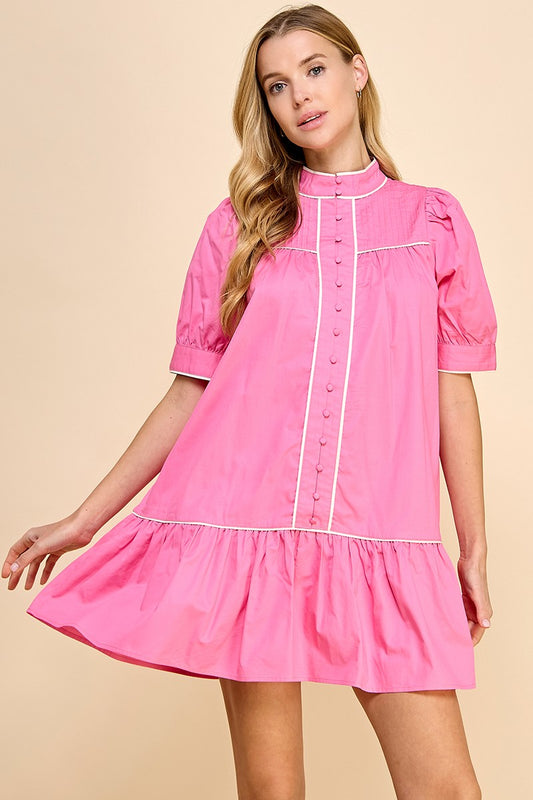 The Pollie Pink Dress