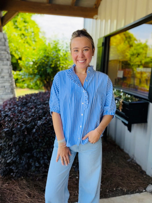 The Sae Striped Shirt