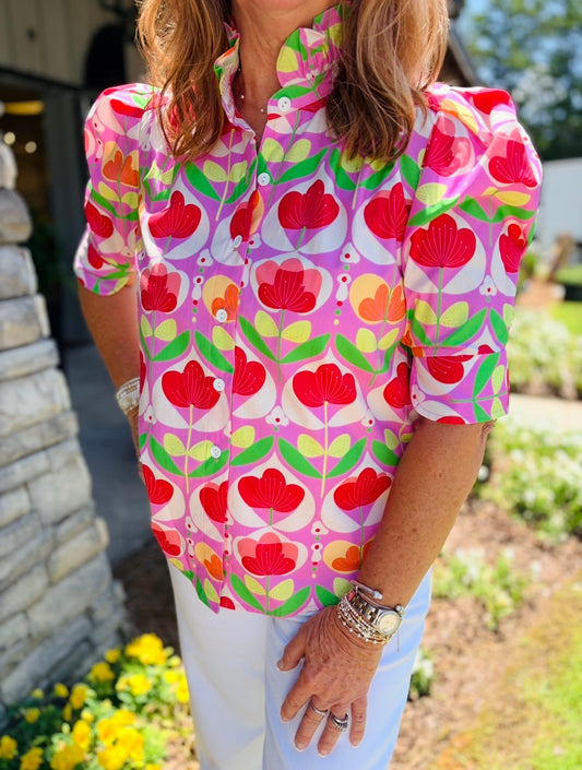 The Jodie Top/ Petal Parade